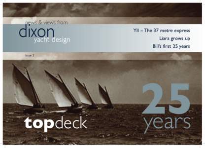 news & views from  dixon yacht design