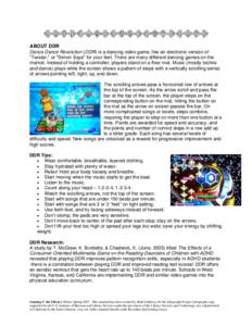 Digital media / Application software / Dance Dance Revolution / Music video game / Dance Dance Revolution 4thMix / Dance Dance Revolution Ultramix 3 / Arcade games / Games / Video games developed in Japan