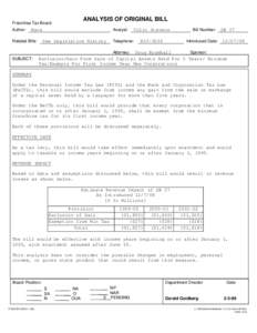 Capital gains tax / Income tax in the United States / Alternative Minimum Tax / Income tax / Ordinary income / S corporation / Gross income / Corporate tax / Property / Taxation in the United States / Business / Public economics