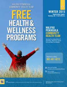 HALIFAX PENINSULA COMMUNITY HEALTH TEAM FREE  HEALTH &