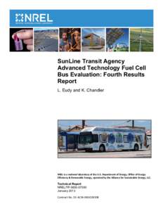 SunLine Transit Agency Advanced Technology Fuel Cell Bus Evaluation: Fourth Results Report