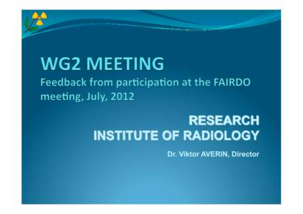 Outline(   Decontamination*   Quality*of*measurements*   Challenges*in*communication*from*the*Chernobyl*  experience*