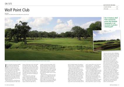 Golf course / Hazard / Tee / Sand Ridge Golf Club / Newport Country Club / Sports / Golf / Leisure