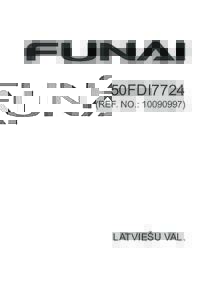 FUNAI BRANDࠉNEW PRODUCT LOGO (revised edition㸧  1,APR.,2010 50FDI7724