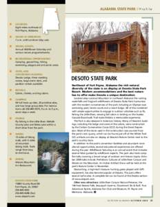 DeSoto State Park / Little River Canyon National Preserve / DeSoto Falls / Fort Payne /  Alabama / Lookout Mountain / Geography of Alabama / Alabama / Geography of the United States