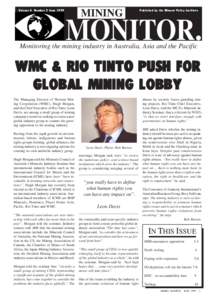 Rio Tinto Group / Tailings / Timbarra Gold Mine / Energy Resources of Australia / Mining / Dual-listed companies / Occupational safety and health