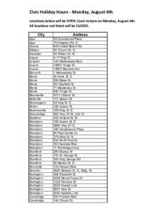 Durham Region Transit / Ontario / Provinces and territories of Canada / Miracle Food Mart