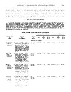 DISCHARGE AT PARTIAL-RECORD STATIONS AND MISCELLANEOUS SITES  131 As the number of streams on which streamflow information is likely to be desired far exceeds the number of stream-gaging stations feasible to operate at o