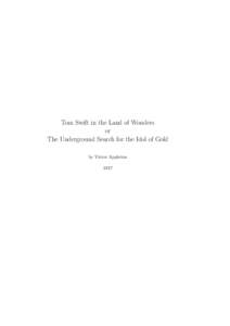 Tom Swift in the Land of Wonders or The Underground Search for the Idol of Gold by Victor Appleton 1917