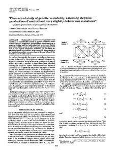 Genetics / Selection / Mutation / Population genetics / Negative selection / Mutation rate / Molecular evolution / Natural selection / Neutral mutation / Evolutionary biology / Biology / Philosophy of biology