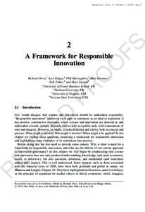 Richard Owen c02.tex  V2[removed]A Framework for Responsible