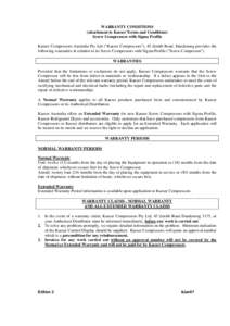 Microsoft Word - Warranty Conditions 2006.DOC