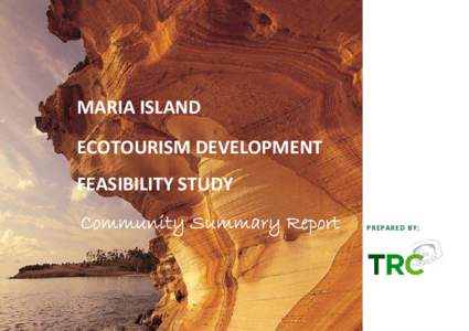 Microsoft Word - Maria Island Community summary FINAL REPORT[removed]docx