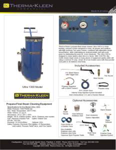 Propane / Refrigerants / Fuel injection / Stainless steel / Vapor steam cleaner / Technology / Energy / Chemistry / Fuel gas / Alkanes