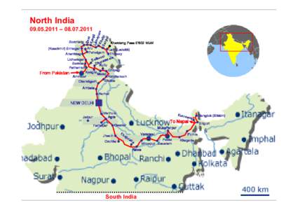 North India Sonmarg D ras K ar Lam g il