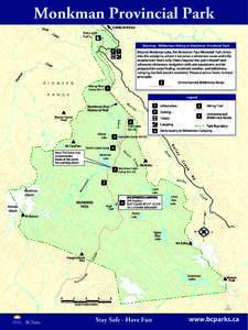 Monkman Provincial Park TUMBLER RIDGE Hook  Kinuseo