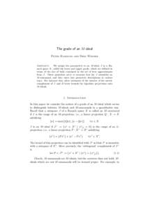 The grade of an M -ideal Peter Harmand and Dirk Werner Abstract. We assign two parameters to an M -ideal J in a Banach space X, called the lower and upper grade, which are defined in terms of the size of balls contained 