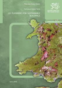 Planning Policy Wales Technical Advice Note 22: PLANNING FOR SUSTAINABLE BUILDINGS