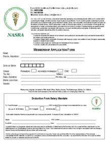 F LOOR 2, STATION H OUSE, T HE WATERWAYS ,SALLINS ,C O KILDARE TEL : [removed]FAX: [removed]WEB WWW. NASRA.I E EMAIL :INFO@NASRA. IE Our vision is to provide : Dynamic, value driven leadership, developing and maintai