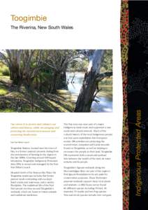 Conservation / Ecoregions / Indigenous Protected Area / Wetland / Protected area / Feral / Riverina / Nari-Nari / Environment / Ecology / Biology