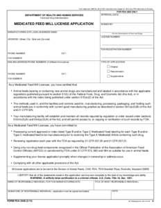 Health / Food and Drug Administration / Pharmaceuticals policy / Pharmacology / Pet foods / Association of American Feed Control Officials / Paperwork Reduction Act / Title 21 of the Code of Federal Regulations / Federal Food /  Drug /  and Cosmetic Act / Food and drink / Medicine / Food law