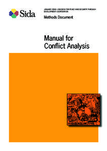 JANUARY 2006 • DIVISION FOR PEACE AND SECURITY THROUGH DEVELOPMENT COOPERATION Methods Document  Manual for