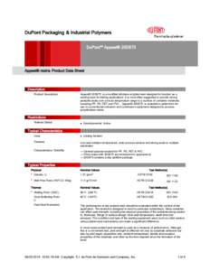 Datasheet - Appeel® 20D875