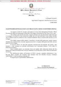 MIUR.AOOUSPLU.REGISTRO UFFICIALE(U2016  Ministero dell’Istruzione, dell’Università e della Ricerca Ufficio Scolastico Regionale per la Toscana Ufficio IX Ambito territoriale di Lucca e Massa Carrara