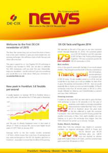 Newsletter Title DE-CIX 2014