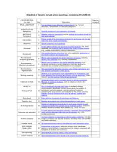 Checklist of items to include when reporting a randomized trial)