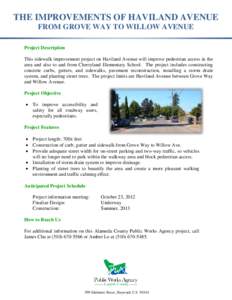 Vasco Road Safety      Improvements Project