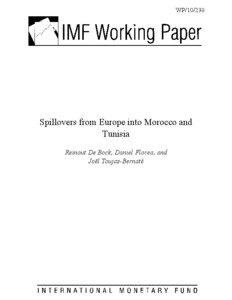 WP[removed]Spillovers from Europe into Morocco and