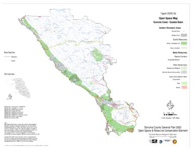Sonoma County GP[removed]Open Space Map - Sonoma Coast/Gualala Basin [Figure OSRC-5a]