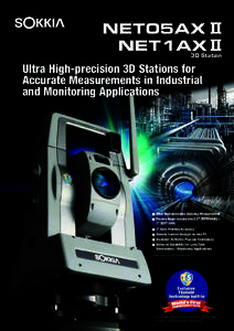 NET05AXⅡ NET1AXⅡ 3D Station Ultra High-precision 3D Stations for Accurate Measurements in Industrial