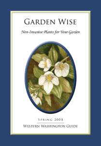 Garden Wise Non-Invasive Plants for Your Garden Spring[removed]Western Washington Guide