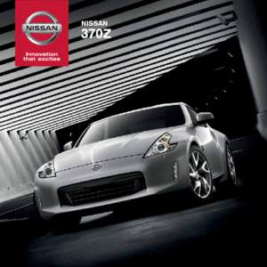 NISSAN  370Z INTRODUCING The 370Z COUPE