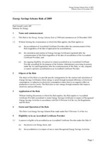 Energy conservation / Energy policy / Energy development / Technology development / Public key certificate / Sustainable energy / Energy industry / White certificates / Technology / Energy / Energy economics