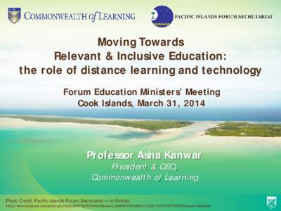 Commonwealth of Learning / International relations / Commonwealth Heads of Government Meeting / Kiribati / Pacific Islands Forum / Commonwealth of Nations / Commonwealth Family / Oceania