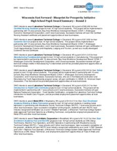 Geography of the United States / Northeast Wisconsin Technical College / Madison /  Wisconsin / Kenosha /  Wisconsin / Waukesha /  Wisconsin / Apprenticeship / Wisconsin Technical College System / Blackhawk Technical College / Waukesha County Technical College / Wisconsin / North Central Association of Colleges and Schools / Education