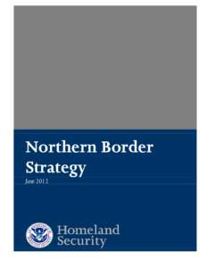 DHS National Northern Border Strategy