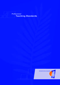 Professional  Teaching Standards Professional