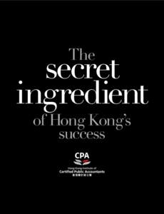 The  secret ingredient of Hong Kong’s success