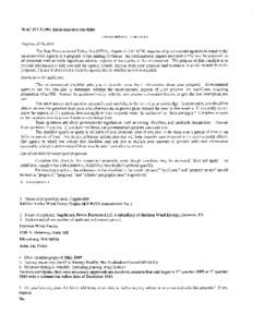 WAC[removed]ó0 Environmental checklist. E}TVIRONMENTAL CHECKLIST Purpose ofchecklßt: The State Environmental Policy Act (SEPA), chapter 43.21C RCW, requires all governmental agencies to conside¡ the environmental impa