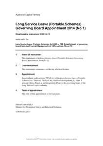 Templates and checklist for the notification of registrable instruments on the ACT legislation register