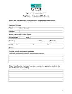 Microsoft Word - Right to Information Act[removed]LGAT application form.doc