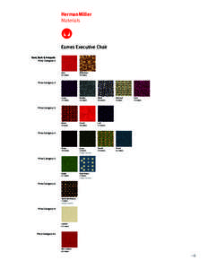 Eames Executive Chair product chip chart