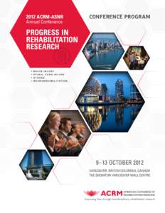 2012 ACRM-ASNR Annual Conference conference program  Progress in