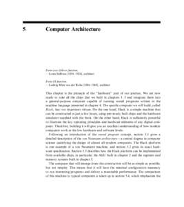 Central processing unit / Classes of computers / Digital electronics / Instruction cycle / Memory-mapped I/O / Instruction set / Computer / Machine code / Processor register / Computer hardware / Computer architecture / Computing