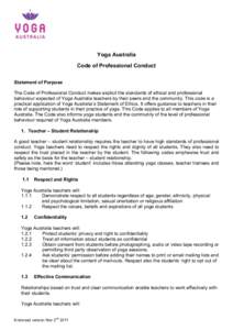 Microsoft Word - Code of Professional Conduct  Nov[removed]doc