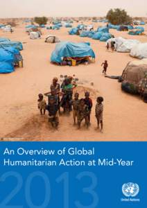 . Niger: Mangaize refugee site. Credit: UNHCR/H.Caux An Overview of Global Humanitarian Action at Mid-Year